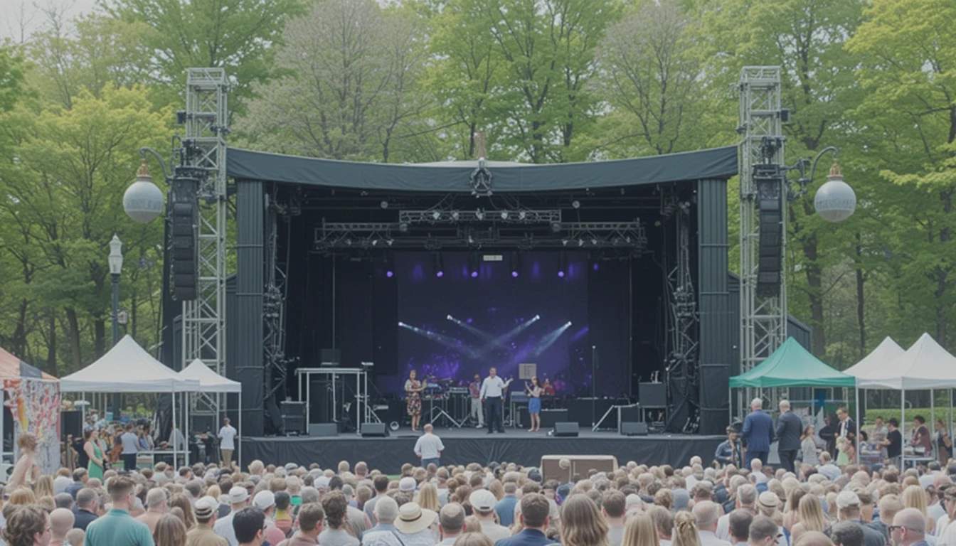 Event Rentals for Outdoor Concerts and Festivals in NJ