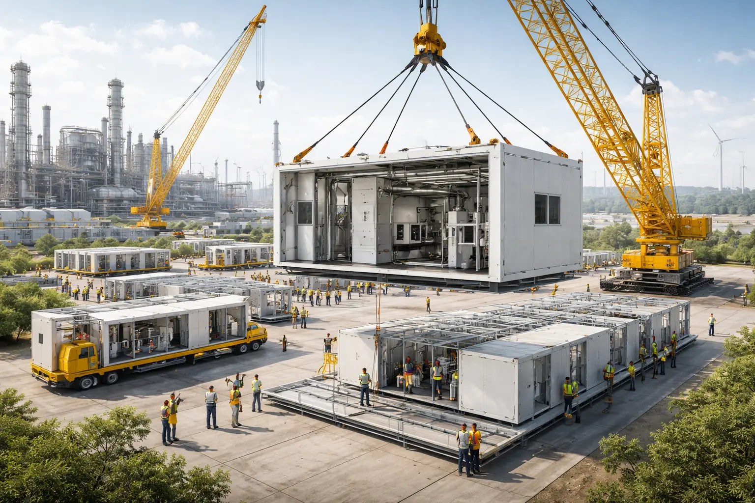 How Modular Construction Improves Industrial Project Efficiency
