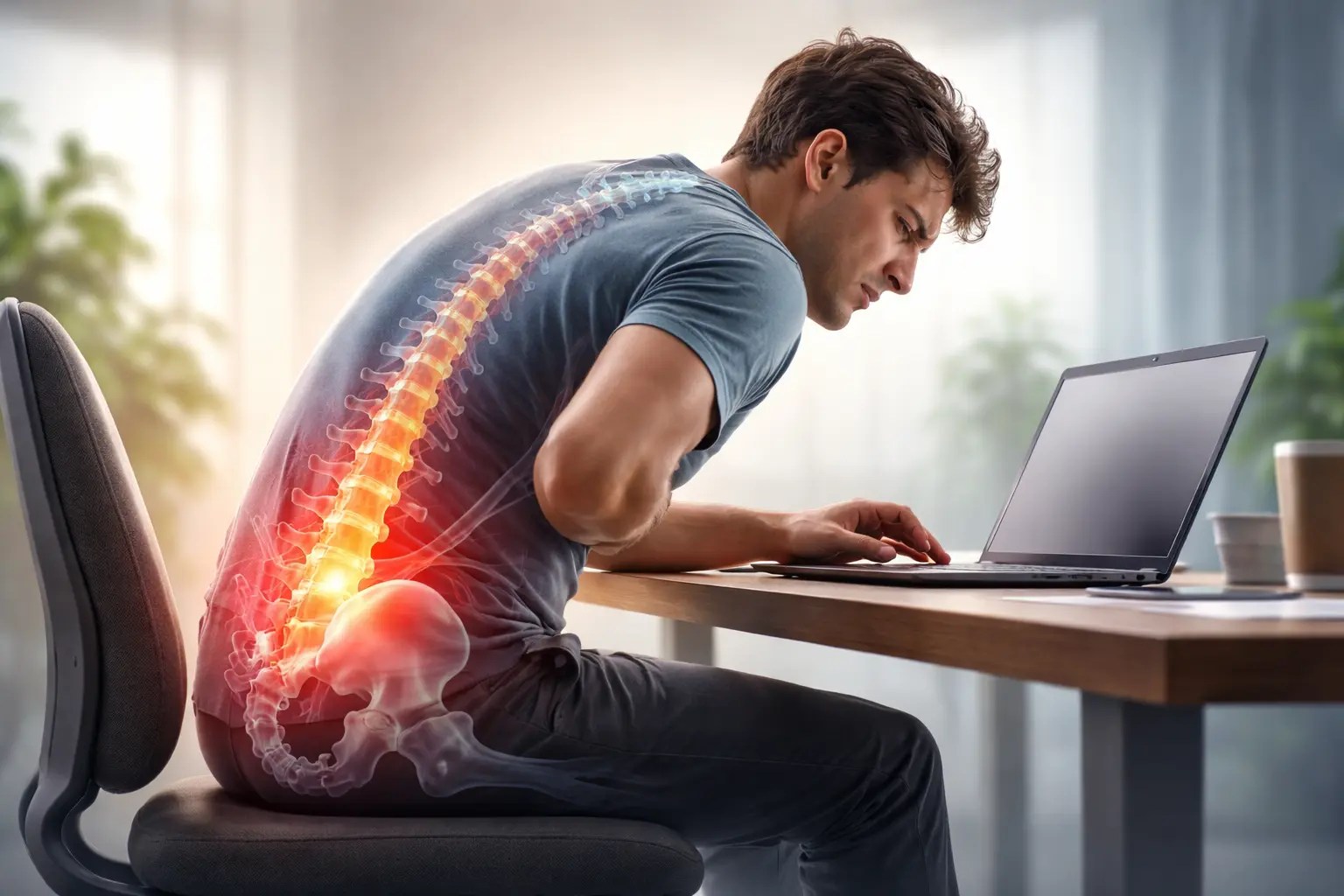 How Bad Posture Leads to Chronic Back Pain